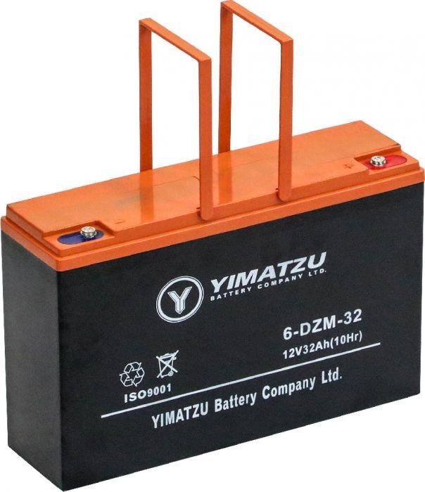 Battery - AGM 12V32Ah Lead Acid Yimatzu