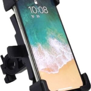 Cell Phone Mount - 4 Corner Profile, 4.5-7.2 Inch Phones, 20-30mm Handlebar Mount