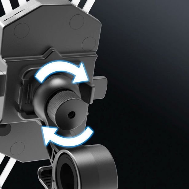 Cell Phone Mount - 4 Corner Profile, 4.5-7.2 Inch Phones, 20-30mm Handlebar Mount - Image 3