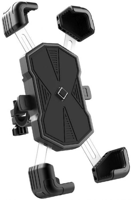 Cell Phone Mount - 4 Corner Profile, 4.5-7.2 Inch Phones, 20-30mm Handlebar Mount - Image 9